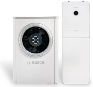 BOSCH COMPRESS 7000i AW 17 ORM tepelné čerpadlo 14,37kW, vzduch-voda, vonkajšia+vnútorná jednotka so zásobníkom (komplet)