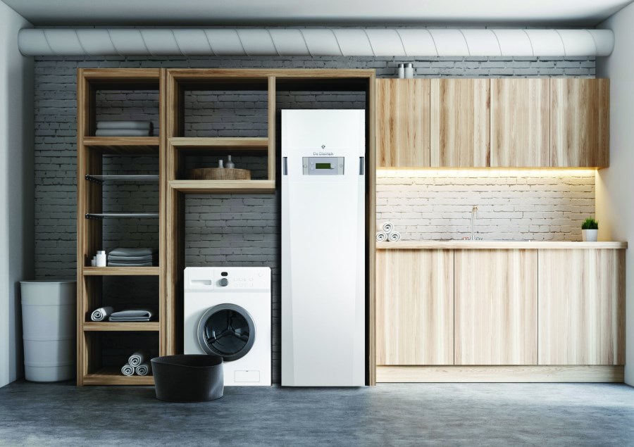 DE DIETRICH STRATEO 8MR/E tepelné čerpadlo 7,60 kW, vzduch-voda, vonkajšia + vnútorná jednotka so zásobníkom (komplet)