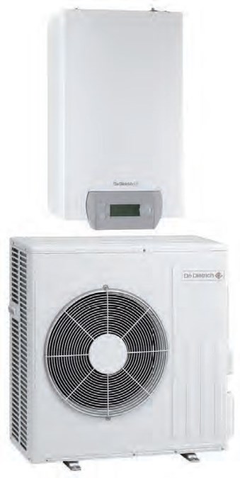 DE DIETRICH ALEZIO S R32 6MR/E tepelné čerpadlo 8,7 kW, vzduch-voda, vonkajšia + vnútorná jednotka