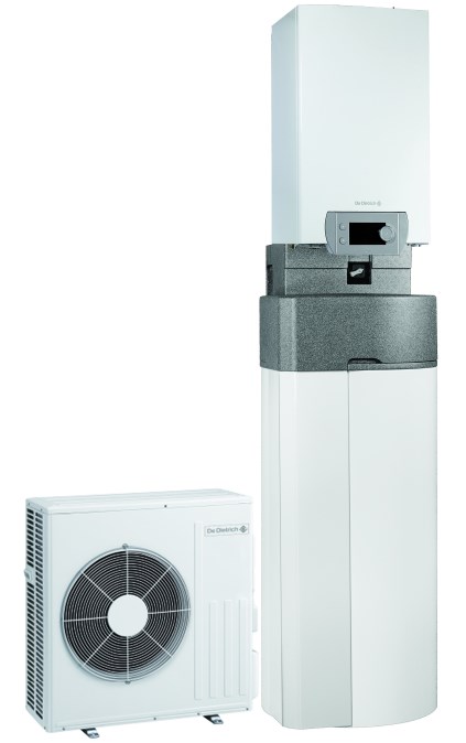 DE DIETRICH ALEZIO S/E COMPACT 6MR R32 tepelné čerpadlo 8,7 kW, vzduch-voda, vonkajšia + vnútorná jednotka so zásobníkom