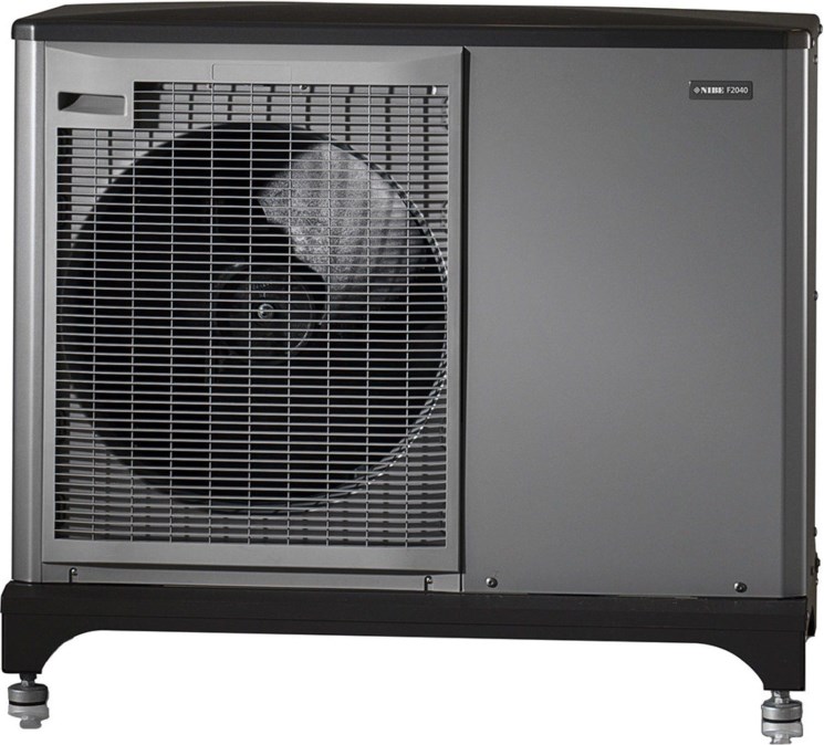NIBE F2040-8 tepelné čerpadlo 3,86 kW, vzduch-voda, vonkajšia jednotka