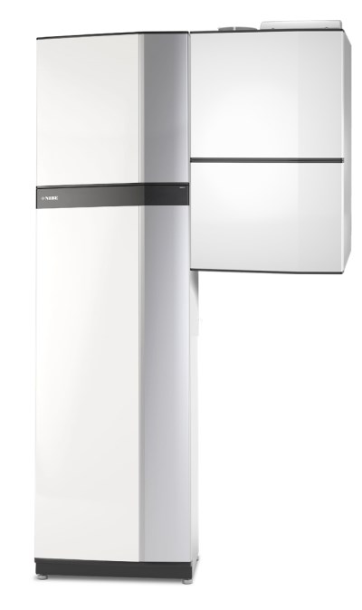 NIBE S735C-7 tepelné čerpadlo 400V, 180l, vzduch-voda, vnútorná jednotka s aktívnym chladením, so zásobníkom a prídavným modulom SAM S42 (sada)