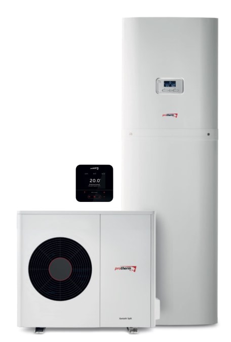 PROTHERM GENIAAIR SPLIT SET HA 7-5 OS 230V + GENIASET SPLIT HA 7-5 STB tepelné čerpadlo 5,78kW, vzduch-voda, vonkajšia+vnútorná jednotka so zásobníkom (komplet)