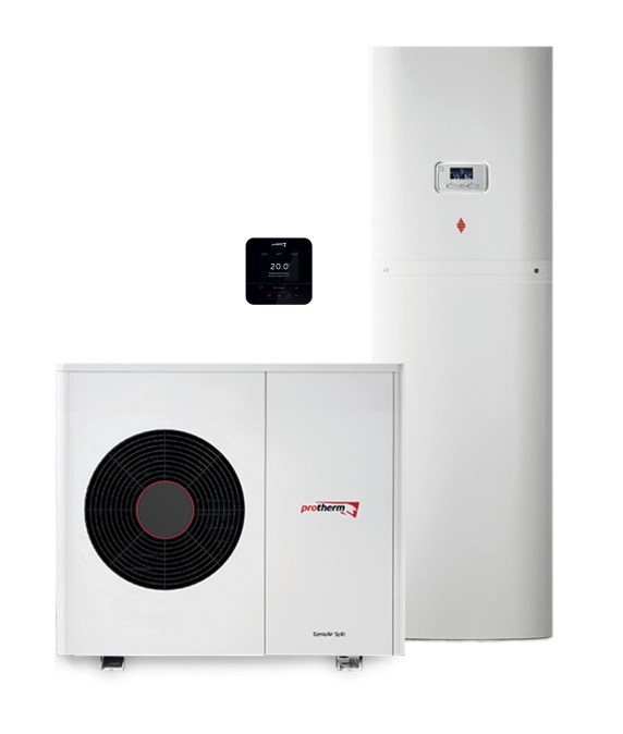 PROTHERM GENIAAIR SET SPLIT HA 12-5 OS+HA 12-5 STB tepelné čerpadlo 10,25kW, 400V, vzduch-voda, vonkajšia+vnútorná jednotka so zásobníkom (komplet)