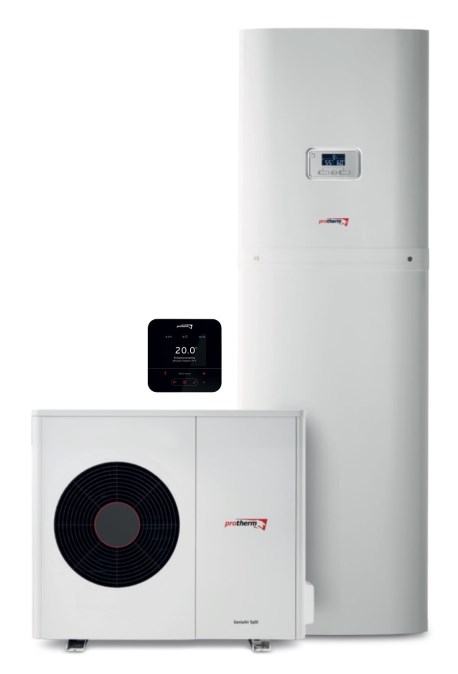 PROTHERM GENIAAIR MONO SET HA 7-6 230V + GENIASET MONO FEW 200-6 tepelné čerpadlo 12,3kW, vzduch-voda, vonkajšia+vnútorná jednotka so zásobníkom (komplet)
