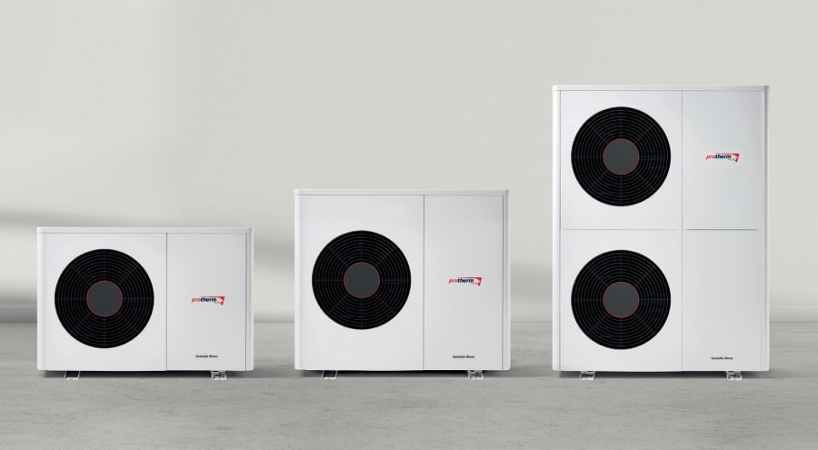 PROTHERM GENIAAIR MONO SET HA 7-6 230V + GENIASET MONO FEW 200-6 tepelné čerpadlo 12,3kW, vzduch-voda, vonkajšia+vnútorná jednotka so zásobníkom (komplet)