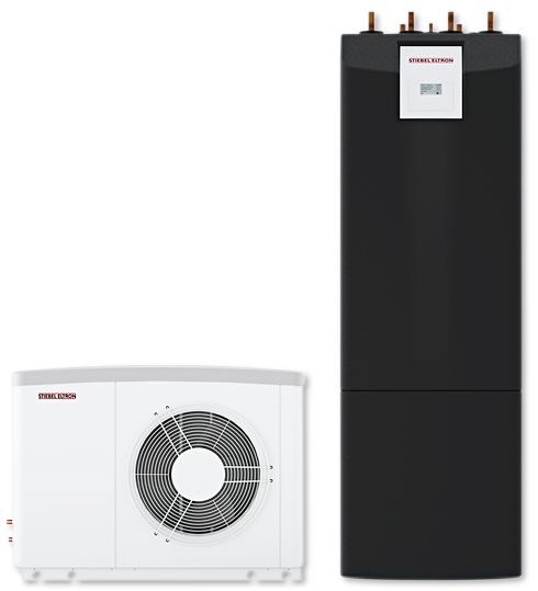 STIEBEL ELTRON HPA-0 8 SK PLUS COMPACT D SET 1.1 tepelné čerpadlo 4,86 kW, vzduch-voda, vonkajšia + vnútorná jednotka so zásobníkom (sada)