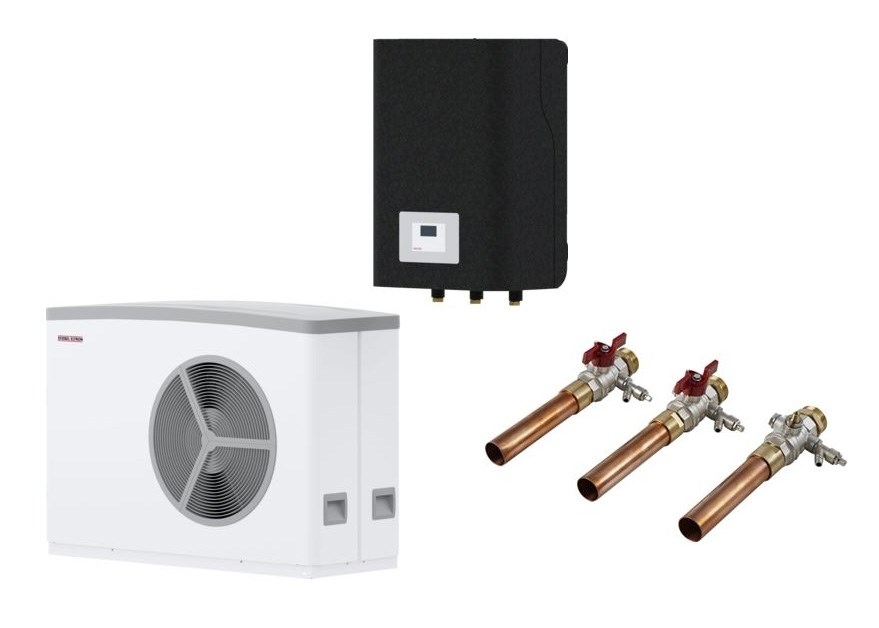 STIEBEL ELTRON HPA-O 10 C Premium flex Set tepelné čerpadlo 10,8 kW, vzduch-voda, vonkajšia + vnútorná jednotka + pripojovacia sada (sada)