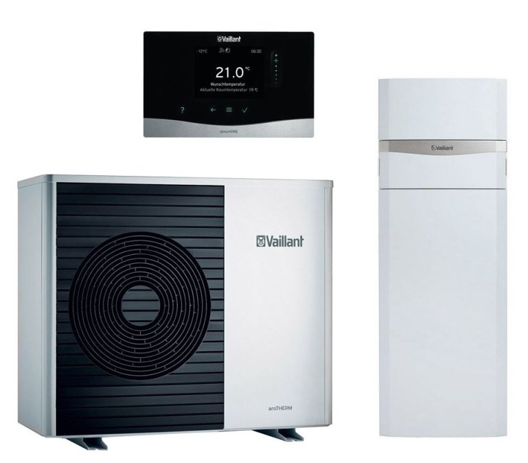 VAILLANT AROTHERM SPLIT VWL 105/5 tepelné čerpadlo 9,7kW, 400V vzduch-voda, vonkajšia+vnútorná jednotka + regulácia VRC720 (komplet)