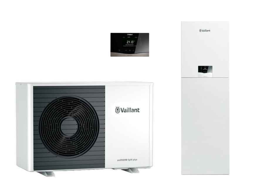 VAILLANAROTHERM SPLIT PLUS VWL 55/8.2 tepelné čerpadlo 4,51 kW vzduch-voda+VWL 78/8.2 IS hydraulická jednotka+ regulácia (komplet)