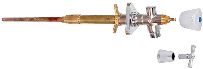Protizámrzový ventil FROST-TEC EASY 1/2", 240-512mm, výtokový, voda, mosadz