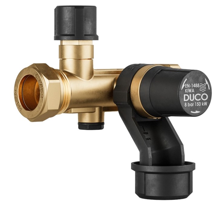 DUCO ventil poistný DN20, 6bar, 150kW, pre zásobníky teplej vody, mosadz
