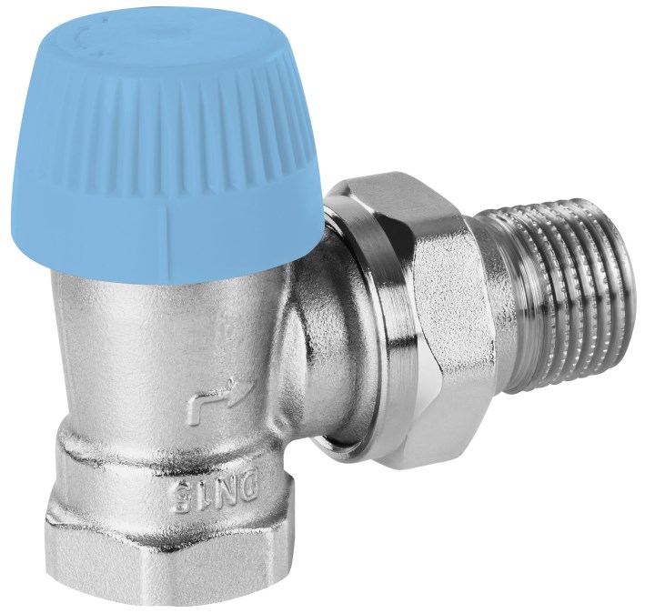 CONCEPT VPT76-02 termostatický ventil 1/2" radiátorový, rohový, s prednastavením