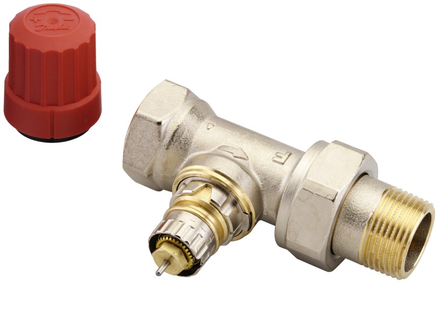 DANFOSS RA-N 20 radiátorový ventil 3/4"F, priamy, termostatický, s prednastavením prietoku