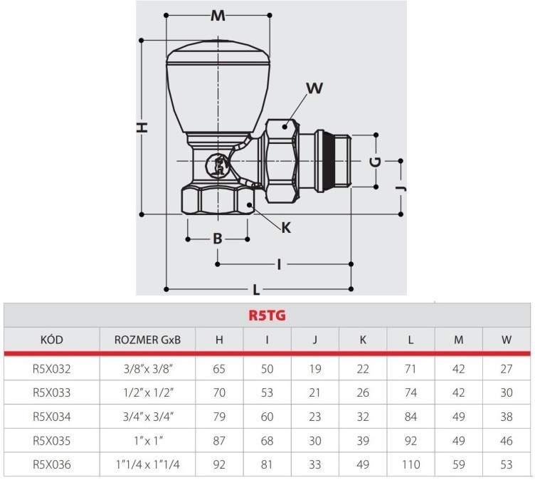 GIACOMINI R5TG ventil 3/8", ručný, radiátorový, jednoregulačný, rohový, mosadz, chróm