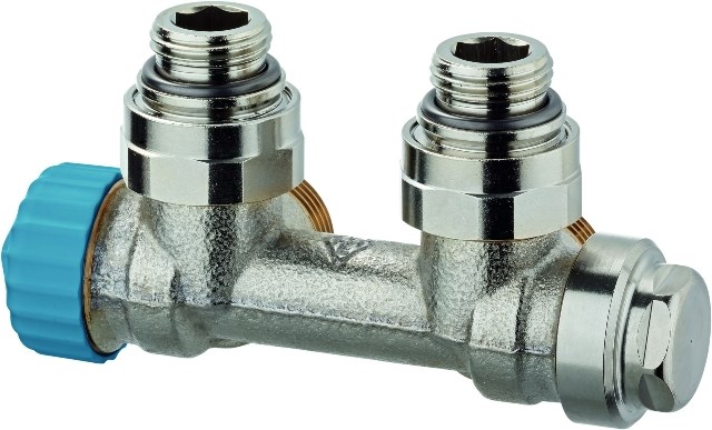 IMI HEIMEIER MULTILUX radiátorový ventil 1/2", závitový, termostatický, rohový, jednotrubková sústava