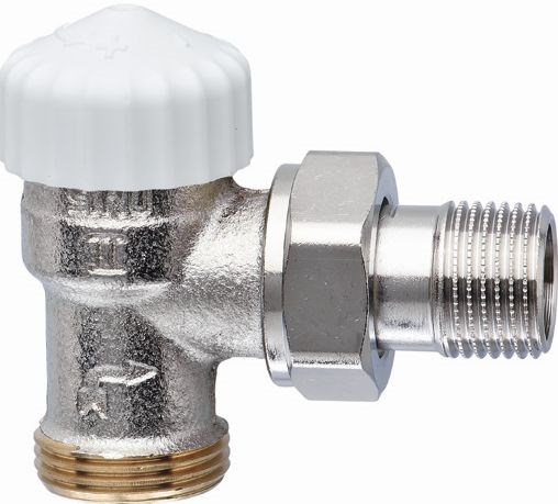 IMI HEIMEIER V-EXACT II radiátorový ventil 3/4" závitový, PN10, termostatický, rohový