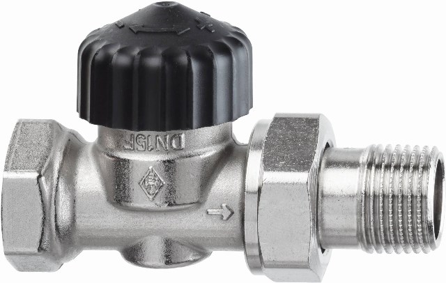 IMI HEIMEIER STANDARD CALYPSO radiátorový ventil DN10 Rp 3/8" závitový, termostatický, priamy, skrátený, mosadz
