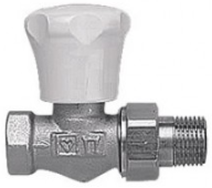 HERZ AS-T-90 priamy ventil 3/8" priamy, s kuželovým tesnením, mosadz