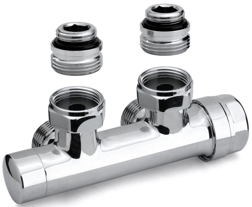 CONCEPT radiátorový ventil 3/4" termostatický, rohový, závit, chróm