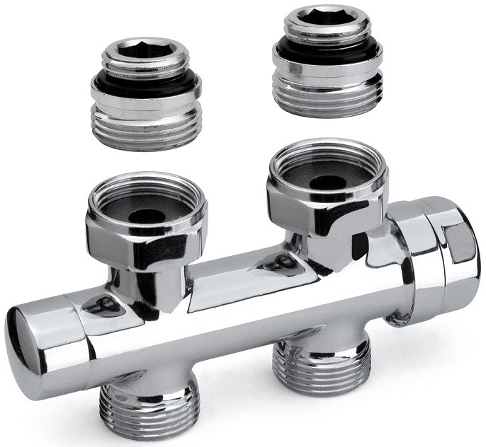 CONCEPT radiátorový ventil 3/4" termostatický, priamy, závit, chróm