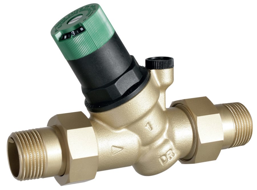RESIDEO BRAUKMANN D05FS redukčný ventil 11/4", DN32, s vyváženou kuželkou, vonkajší závit, voda, mosadz