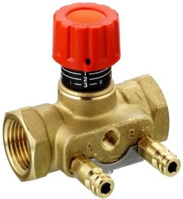 DANFOSS ASV-I ventil uzatvárací, vyvažovací, impulzný a merací 3/4"IG, s vnútorným závitom, mosadz