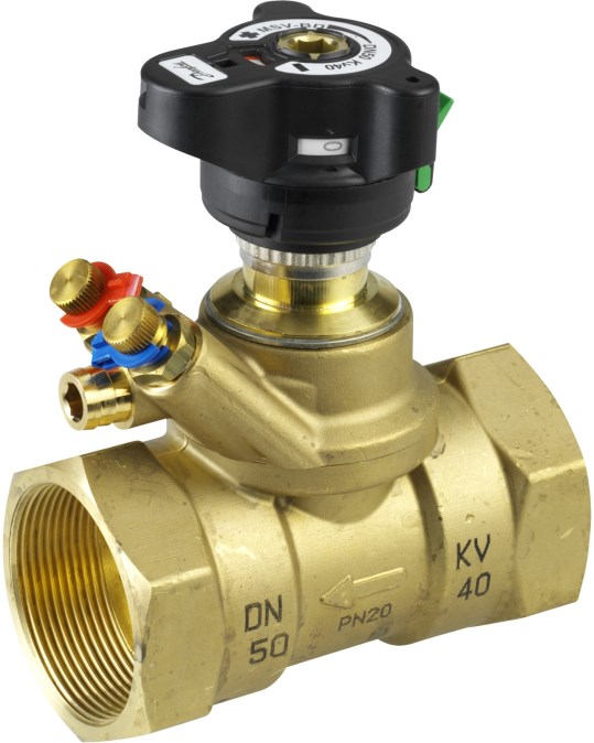 DANFOSS LENO MSV-BD vyvažovací ventil DN50 manuálny, s vnútorným závitom, mosadz