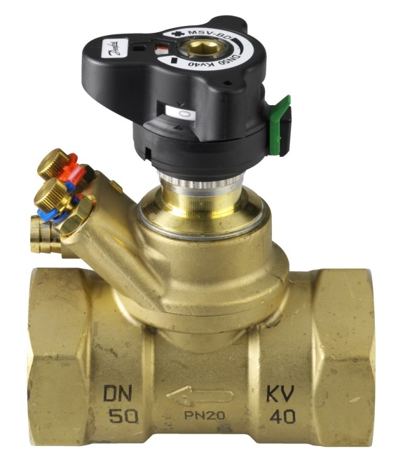 DANFOSS LENO MSV-BD vyvažovací ventil DN50 manuálny, s vnútorným závitom, mosadz