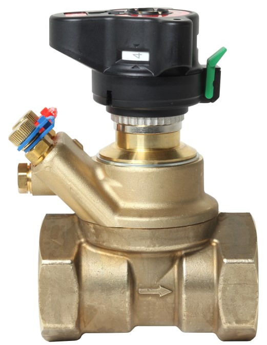 DANFOSS ASV-BD uzatvárací ventil DN 40, multifunkčný, vnútorný závit, kúrenie, mosadz