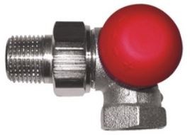 HERZ TS-90-V CD termostatický ventil 1/2" trojosový, s plynulým prednastavením, vnútorný/vonkajší závit