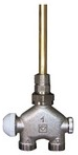 HERZ VUA-40 7786 termostatický ventil 1/2", 150mm, priamy, štvorcestný, pre 1-rúrkové sústavy, mosadz