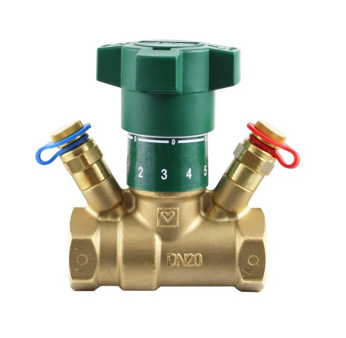 HERZ STRÖMAX 4217 GNW vyvažovací ventil DN40, s meracími ventilmi, priamy, vnútorný závit, pitná voda, mosadz