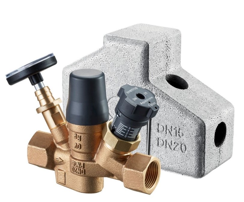 OVENTROP AQUASTROM T plus termostatický regulačný ventil DN15, bronz