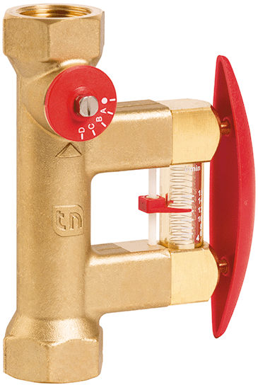 TACONOVA TACOSETTER BYPASS 100 vyvažovací ventil DN40, 6/4"x6/4", 30-120l/min, vnútorný závit, mosadz