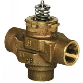 RESIDEO HONEYWELL HOME VC ventil 1", 20 bar, 95°C, vonkajší závit, 3-cestný, telo, mosadz