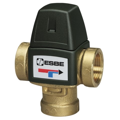 ESBE VTA321 ventil Rp3/4", 20-43°C termostatický, zmiešavací, vnútorný závit, mosadz