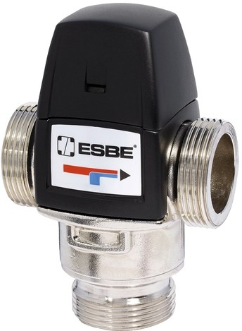 ESBE VTA332 ventil G1", 35-60°C termostatický, zmiešavací, vonkajší závit, mosadz