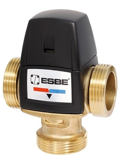 ESBE VTA552 ventil G5/4", 45-65 °C, termostatický, zmiešavací, vonkajší závit, mosadz