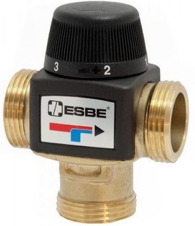 ESBE VTA 572 ventil G5/4", 30-70°C, zmiešavací, termostatický, vonkajší závit