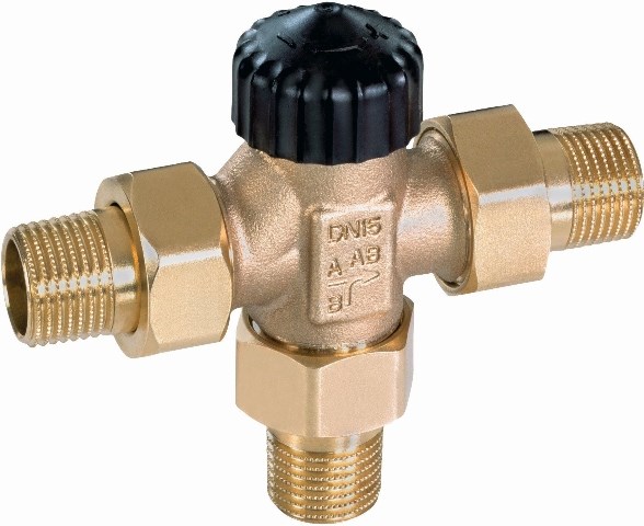 IMI HEIMEIER trojcestný zmiešavací ventil 5/4" závitový, termostatický