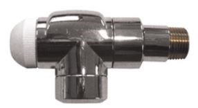 HERZ TS-90 DE LUXE termostatický ventil 1/2" rohový, špeciálny, chróm