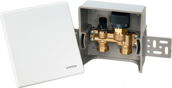 OVENTROP UNIBOX E RTL regulácia jednotlivých miestností 20-40°C, biela