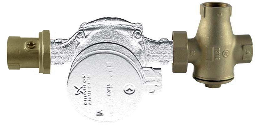 CONCEPT TSV3BF KK termostatický ventil DN25, 50°C, pre riadenie teploty spiatočky, voda, mosadz