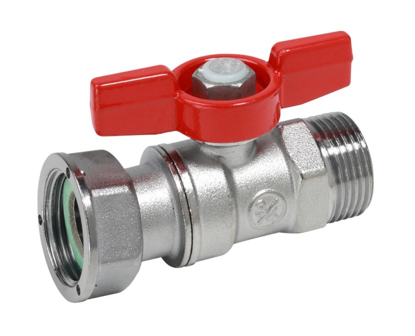 GIACOMINI R254P guľový kohút 3/4"x3/4", závitový, s prevlečnou maticou, voda, mosadz