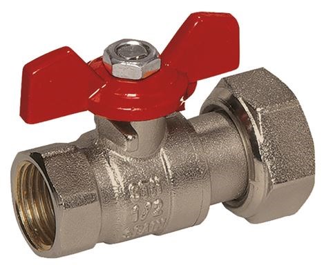 FLAMCO guľový kohút G1/2"xG3/4" závitom, uzatváracie, pre merač tepla DN15