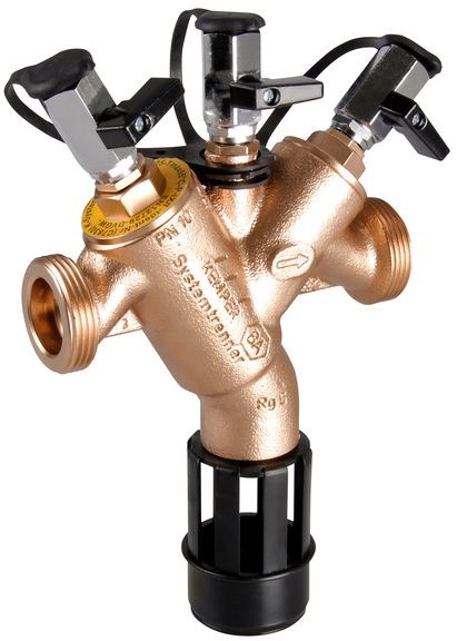 KEMPER BA 360 0G oddeľovač systému DN32, G1 1/2", FF, PN10, závitový, bronz