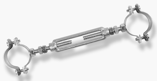 Rozperka 5/4", 200-240mm pre plynomer, dlhá, regulačná, oceľ