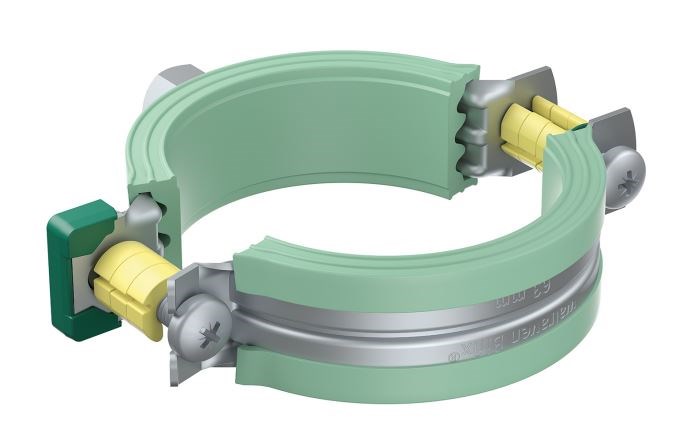 WALRAVEN BIS BIFIX 5000 G2 objímka 125mm dvojskrutková, oceľ