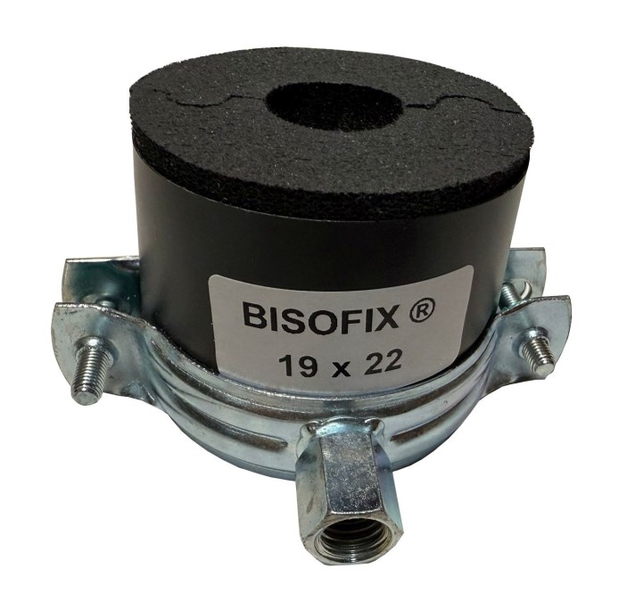 WALRAVEN BISOFIX E19 izolačné púzdro 48,3mm s 2S objímkou M8/10, oceľ